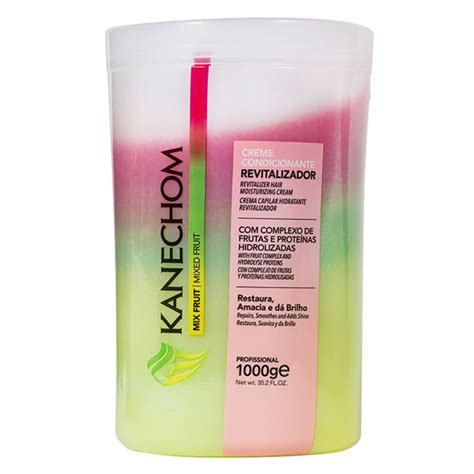 Creme de Tratamento Kanechom Mix Fruit Revitalizador 1000g Sofí