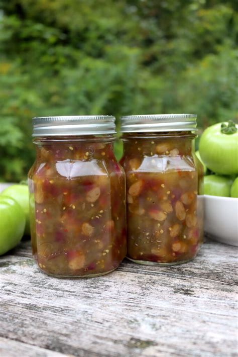 Green Tomato Chutney - Creative Canning