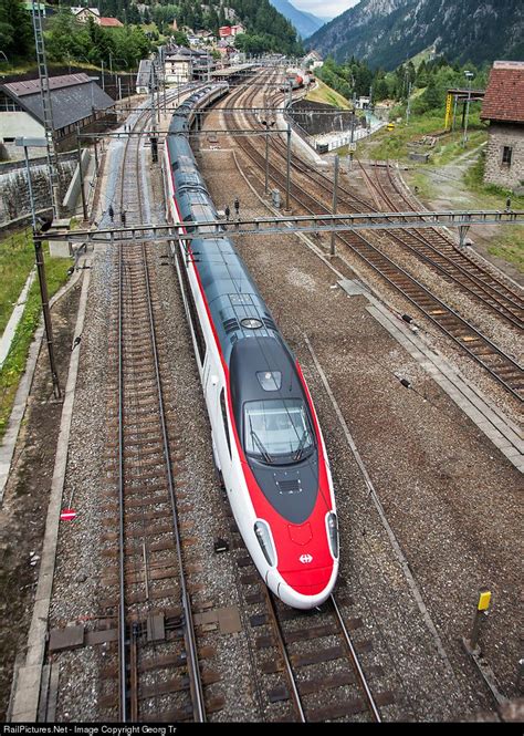 610 Sbb Etr 610 At Göschenen Switzerland By Georg Trüb Train