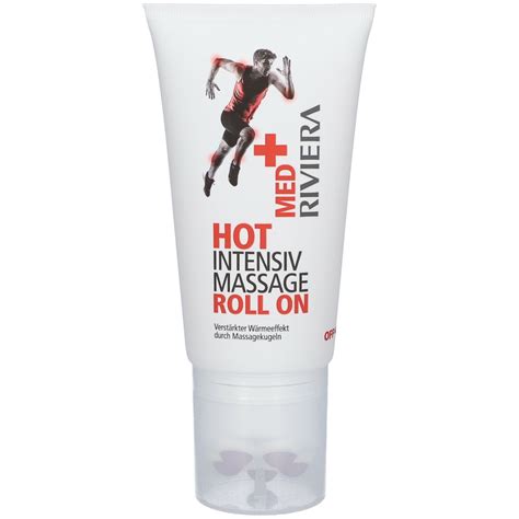 Riviera Med Hot Intensiv Massage Roll On Ml Shop Apotheke