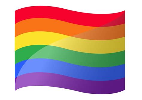 rainbow flag LGBT symbol 533135 Vector Art at Vecteezy