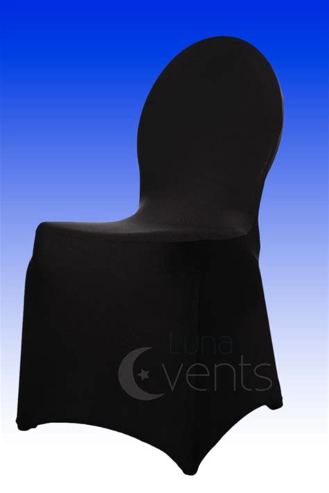 New Lycra Spandex Wedding Event Chair Covers Party Stretch White Black ...