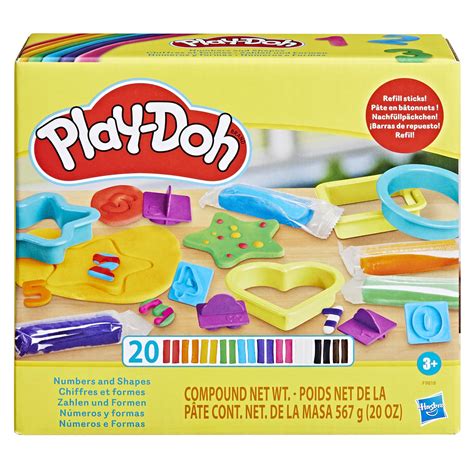 Snapklik.com : Play-Doh Numbers And Shapes Playset