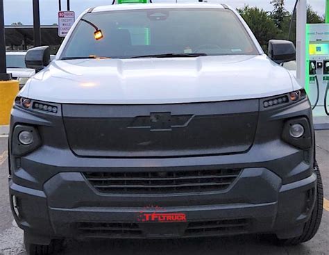 Spied 2024 Chevy Silverado Ev Prototype Is Caught Charging At A Walmart The Fast Lane Truck