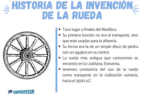 Historia De La Invenci N De La Rueda Resumen