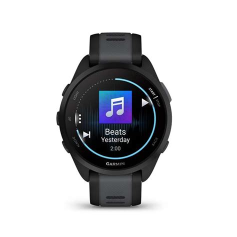 Forerunner Music Gps Marathon Smartwatch For Runner Black