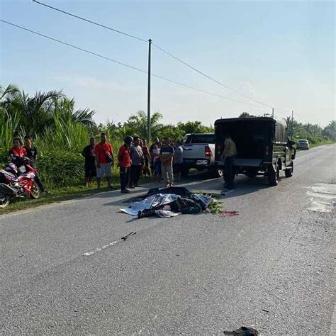 Lelaki Maut Motosikal Ditunggang Bertembung Wd Di Jalan Pesisir