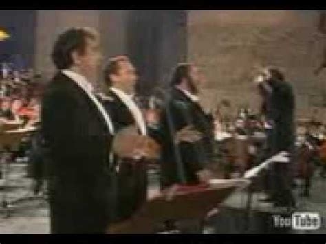 Los Tres Tenores Zubin Mehta O Sole Mio Termas De Caracalla Roma 7