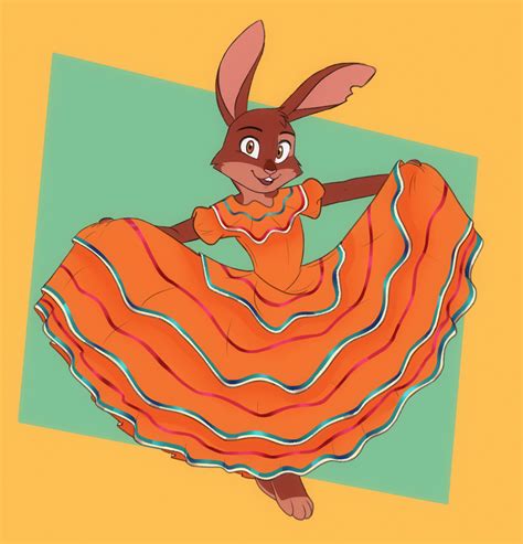 300917 Safe Artistcachicabra Lagomorph Mammal Rabbit Anthro 2d Bottomwear Brown Body