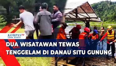 Nonton Video Dua Wisatawan Di Danau Situ Gunung Kecamatan Kadudampit