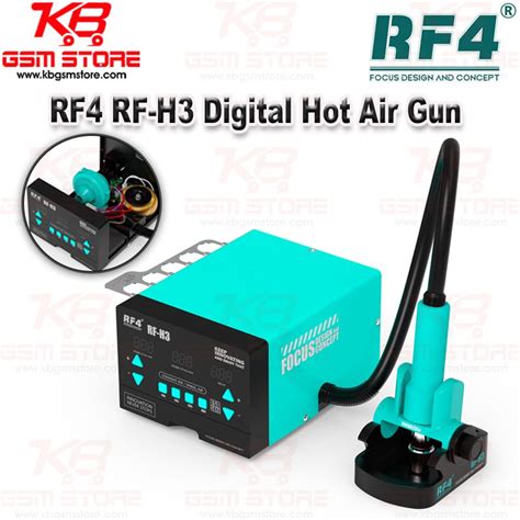 RF4 RF-H3 Digital Hot Air Gun - KB GSM STORE RF4 RF-H3