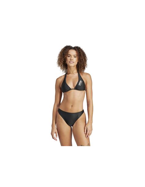 Bikini De Nataci N Adidas Neckholder Mujer Negro