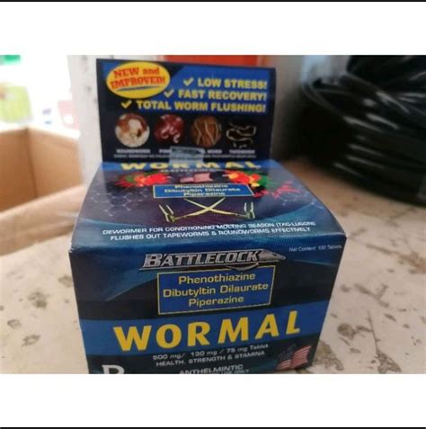 Tablets Wormal Dewormer Anthelmintic Lazada Ph