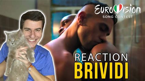 Reaction To Italy Eurovision Mahmood Blanco Brividi