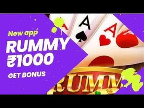 New Rummy App Launch Today Rummy Bonus Rupees Free Best Bonus