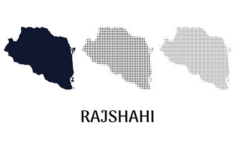 Rajshahi Map Vector Download | Frebers