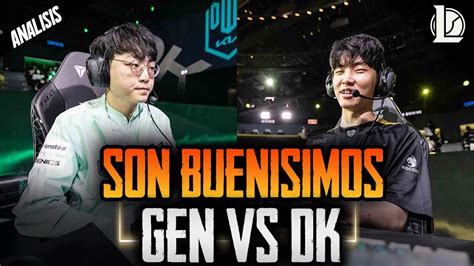 LA MEJOR PARTIDA DEL SPLIT KOREANO GEN G Vs DK Analisis YouTube