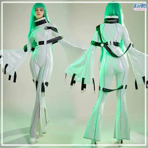 Code Geass Cos Cc Binding Clothes Pu Leather Cosplay Skin Tight Garment