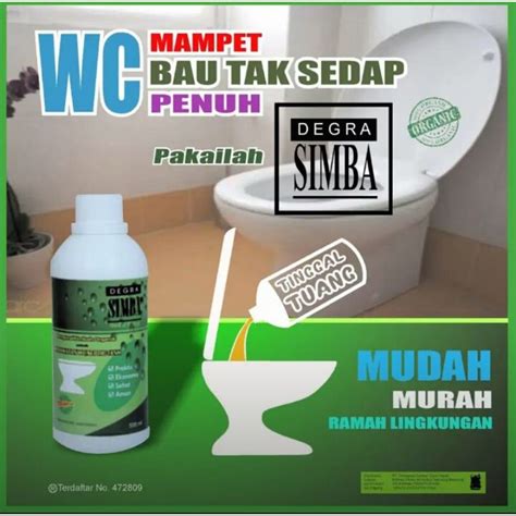 Jual Degra Simba Solusi WC Mampet Atau Penuh Shopee Indonesia