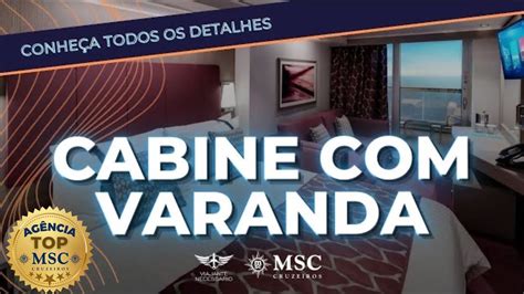 Cruzeiro MSC Seaview Cabine Varanda Conheça todos os detalhes