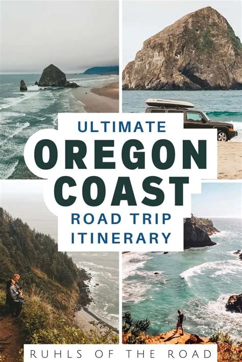 Official Oregon Coast Road Trip Itinerary Ruhls Of The Road