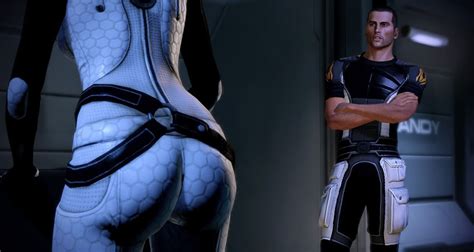 Mass Effect Legendary Edition Miranda Butt Shots Getting Changed