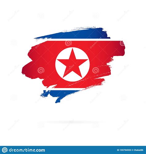 Indicador De Corea Del Norte Ilustraci N Del Vector Ilustraci N Del