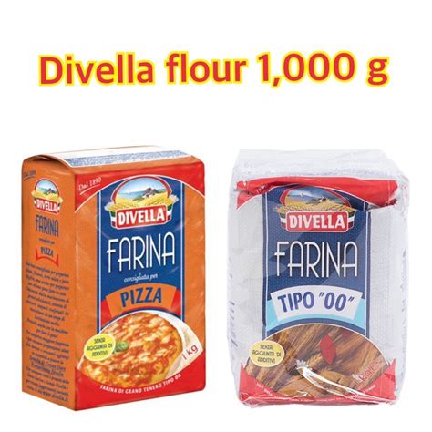 Divella pizza flour1 kg plain flour 1 kg แปงพซซา แปงเพลน ฟาลนา