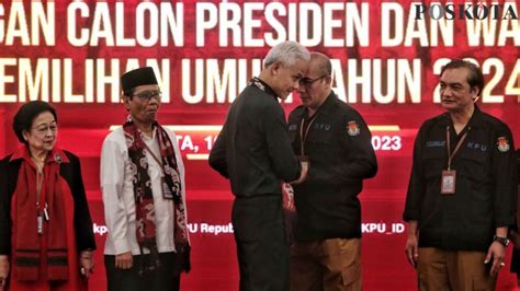 Ganjar Mahfud Resmi Daftar Capres Cawapres Ke KPU Poskota Co Id