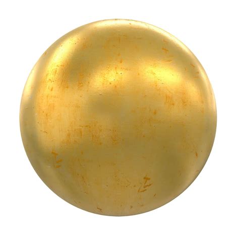 Golden Metal PBR Texture