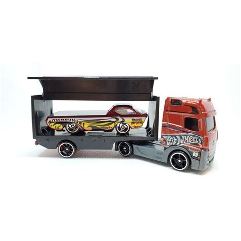 Hot Wheels Track Stars Camion Mercedes Benz Actros Negru Tulli Ro