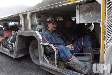 Photo: Miners Ride In A Mantrip At Coal Mine In West Virginia ...