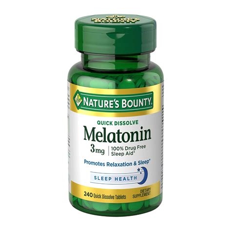 Buy Nature S Bounty Melatonin Mg Online At Desertcartuae