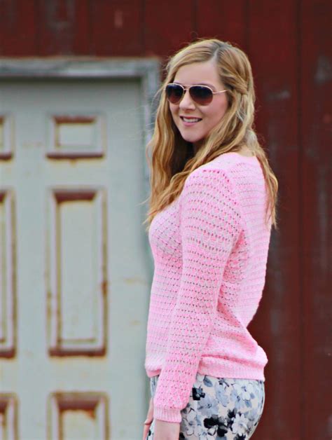 Neon Pink Sweater Rachels Lookbook