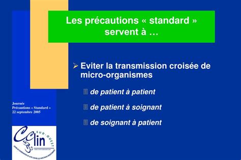 Ppt Journée Inter Régionale Des Précautions « Standard Powerpoint