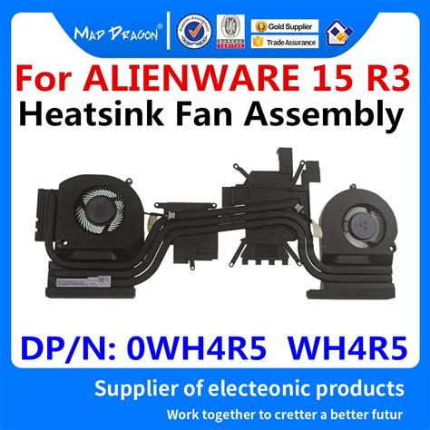 New Original Laptop Cpu Graphics Cooling Heatsink Fan Assembly For Dell