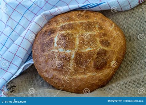 Ramadan Pita Ramazan Pidesi Traditional Turkish Bread For Holy Month