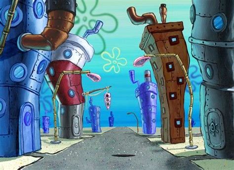 Pin By Bob Sweeney On Bikini Bottom Spongebob Spongebob Background Cartoon Wallpaper Bikini