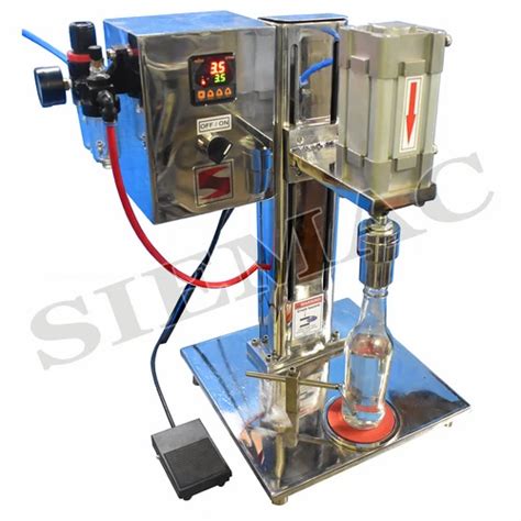 Crown Capping Machine Siemac Ss Semi Automatic Crown Capping