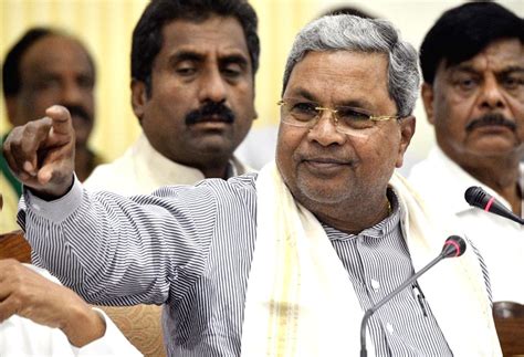 Chief Minister Of Karnataka Siddaramaiah Addresses The Press Conference