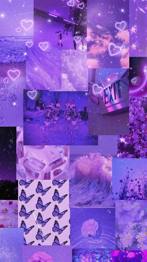 Download Dark Purple Aesthetic Glitter Wallpaper | Wallpapers.com