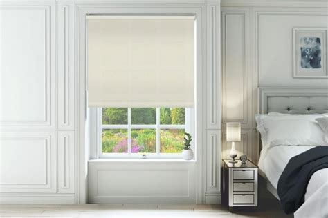 Primo Moisture Resistant Roller Blind In Oyster Unbeatable Blinds