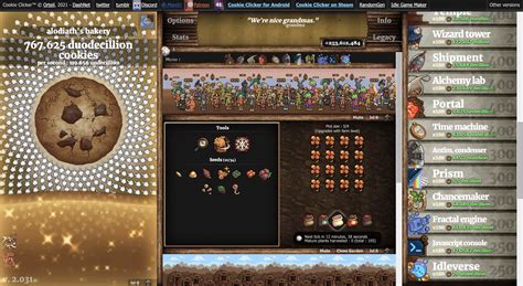 My 19 day old cookie clicker run going strong:) : r/CookieClicker