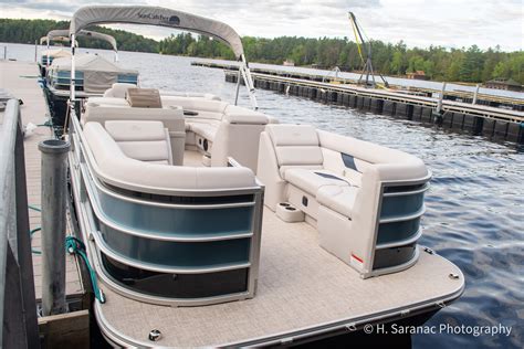 Luxury Pontoon Boat Rentals — Saranac Lake Marina