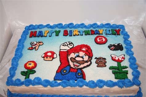 Mario Brothers Birthday Cake - CakeCentral.com