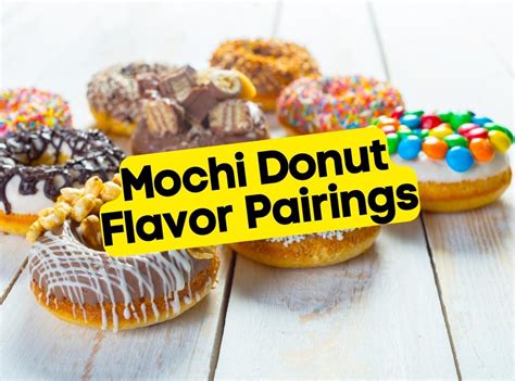 Perfect Flavor Pairings for Your Mochi Donuts - Boba Mochi