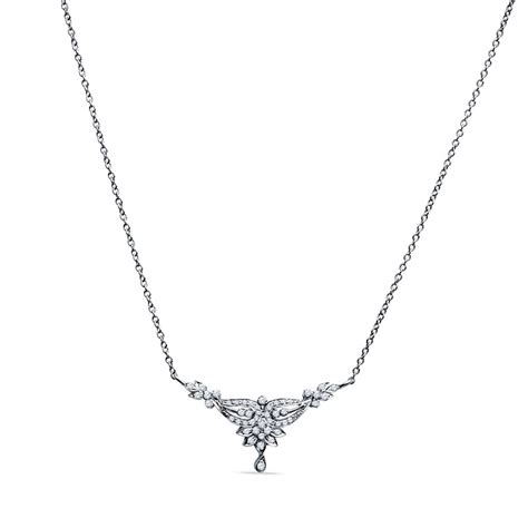 Vintage Style Diamond Necklace - Shaftel Diamonds