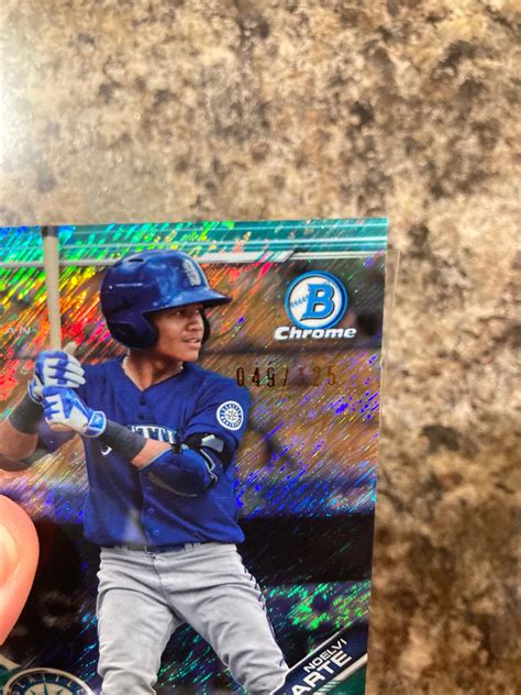 Noelvi Marte 2019 1st Bowman Chrome Aqua Shimmer 125 Whatnot Buy