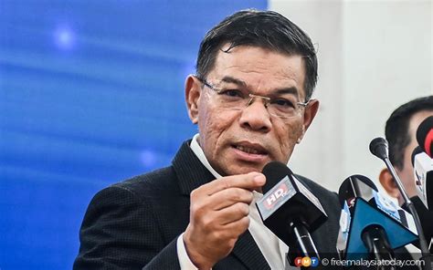 Malaysians Must Know The Truth Saifuddin Dismisses Hamzahs Wild