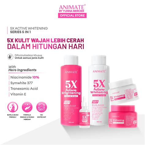 Animate X Active Whitening Series In Lazada Indonesia